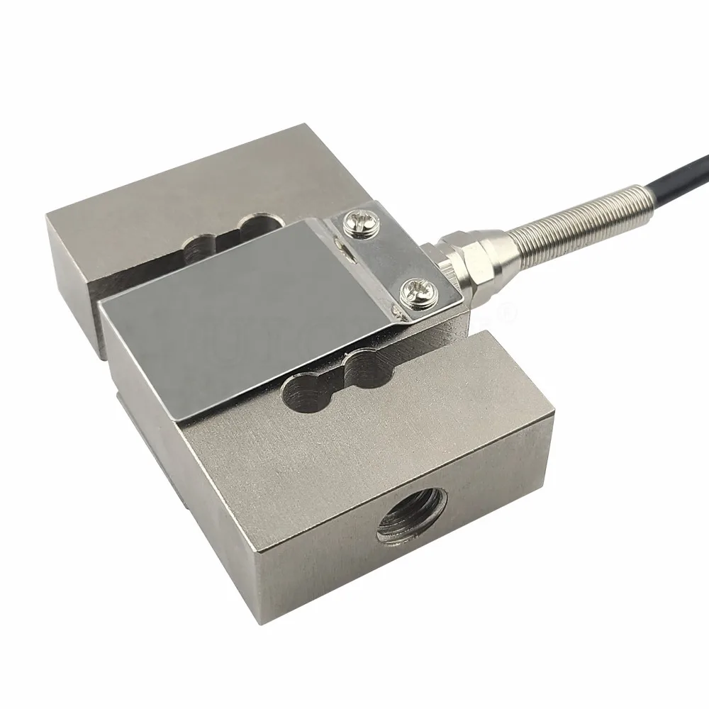 Sensor de pesaje tipo S, medición de fuerza de tracción de presión, módulo de celda de carga de alta precisión, 5KG, 50KG, 100KG, 1T, 5T, 10T