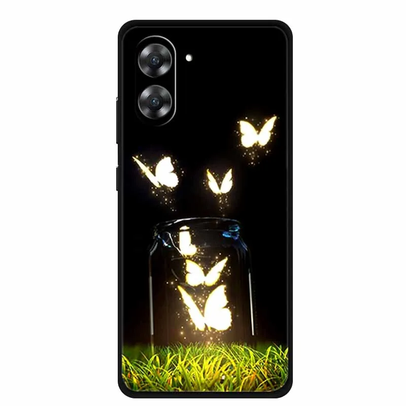 Para OPPO OnePlus Nord CE5 funda Cool Wolf animales suave silicona TPU funda de teléfono para CPH2719 flores frescas cubierta a prueba de golpes 6,77" - imagen 4