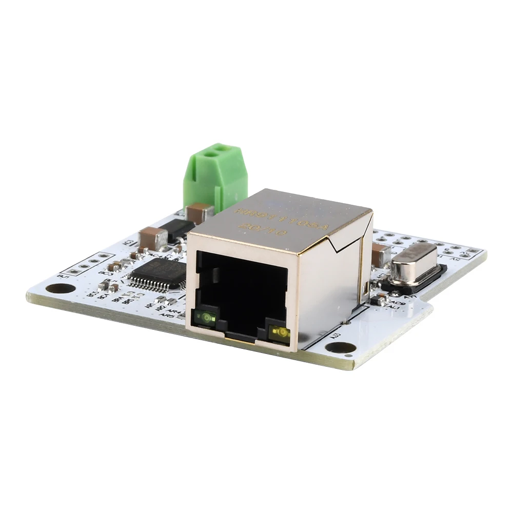 Interruptor de Control de relé Web de Red, módulo de relé de Control de enrutador WIFI P2P, 16 canales, ENC28J60, 28J60, W5100, RJ45, gestión de Internet - imagen 5