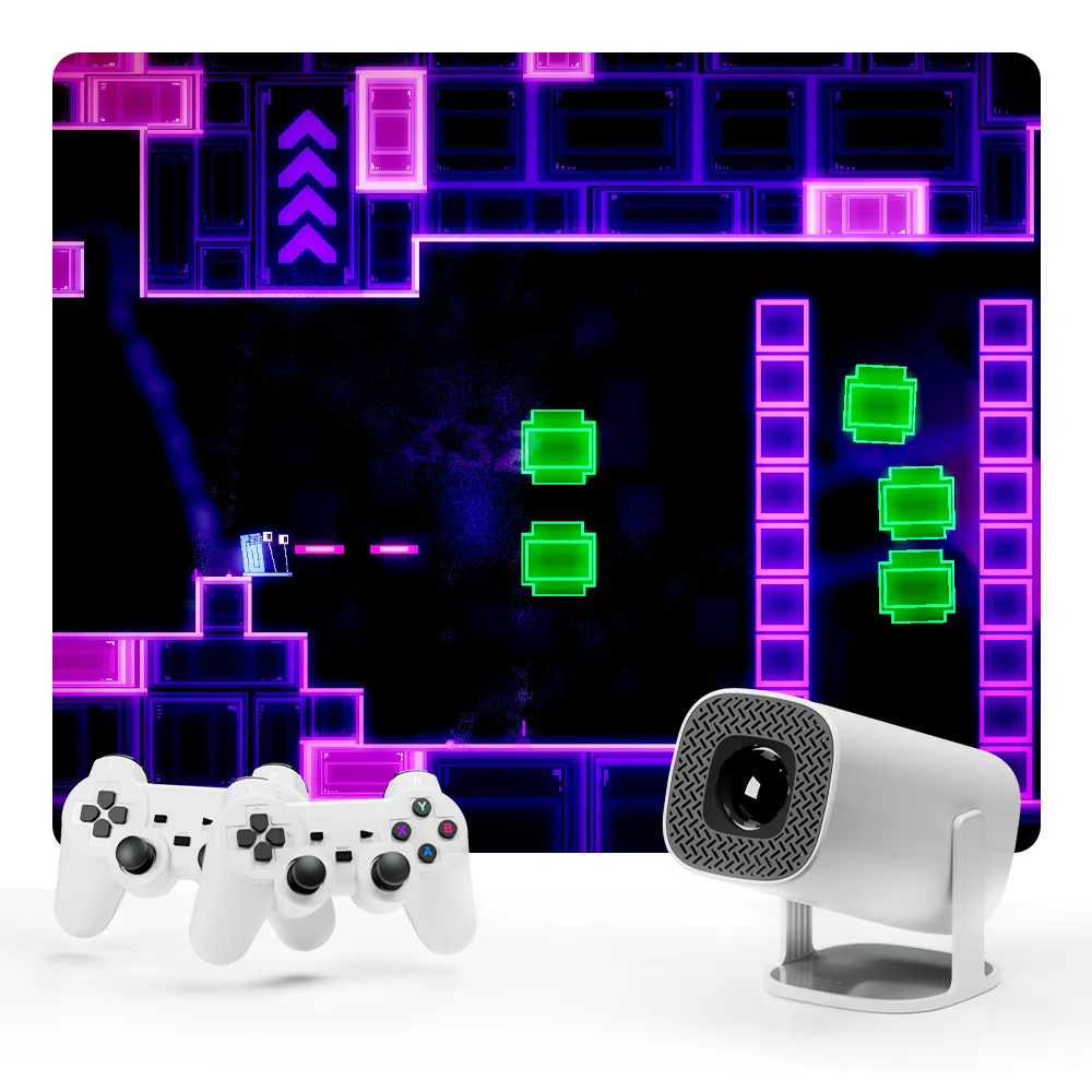 P30MAX Proyector Portátil Android 11 720p Inalámbrico Control Juegos - imagen 5