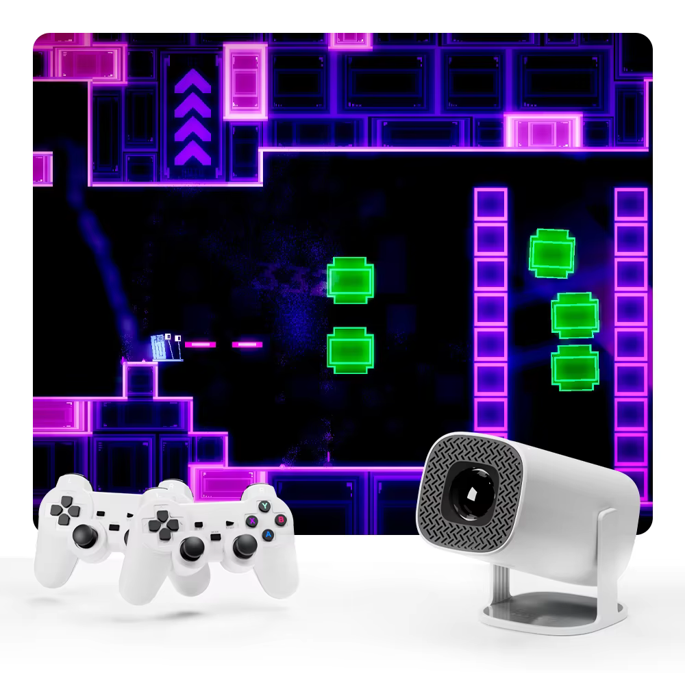 P30MAX Proyector Portátil Android 11 720p Inalámbrico Control Juegos - imagen 5