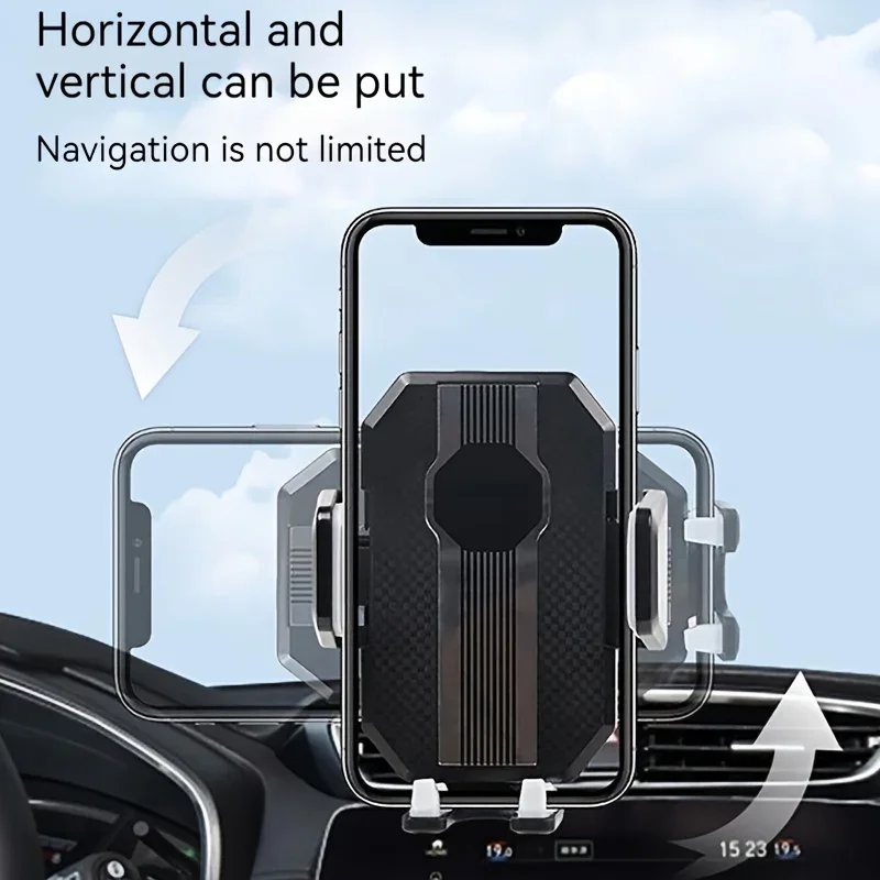 VIKEFON-soporte giratorio 360 para teléfono de coche, soporte de montaje en parabrisas para iPhone, Samsung, Xiaomi, manos libres, soporte para teléfono de coche - imagen 4