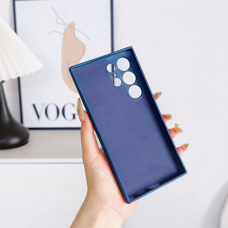 Funda de teléfono básica para Samsung Galaxy S24 Plus Ultra FE S24 + S24FE S24Ultra S24Plus 5G Magsafe funda trasera de carga inalámbrica magnética - imagen 5