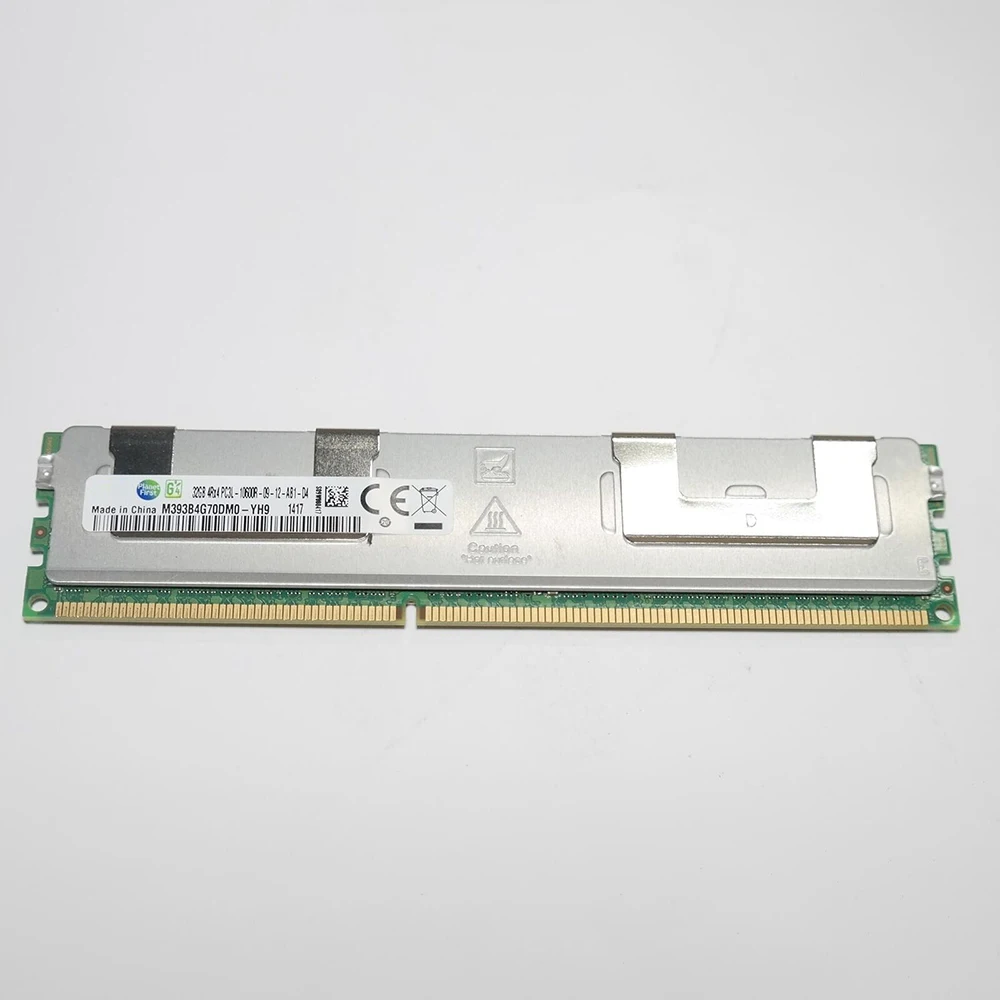 Para Samsung RAM 32GB 4Rx4 DDR3L 1333 PC3L-10600R ECC REG memoria de servidor M393B4G70DM0-YH9 - imagen 4