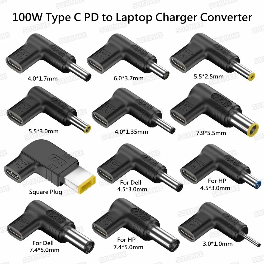 Cargador USB-C 100W Universal Portátil – Asus Lenovo HP Dell Acer Samsung - imagen 2