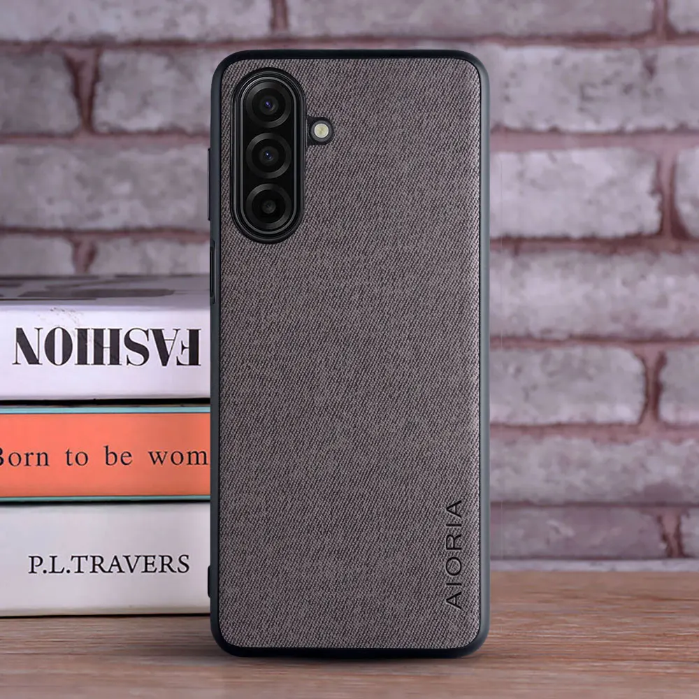 Case for Samsung Galaxy A07 Leather Master Hard Textile Fashion Cover for samsung Galaxy A17 A07 A56 A36 A26 A16 A06 4G 5G Case - imagen 4