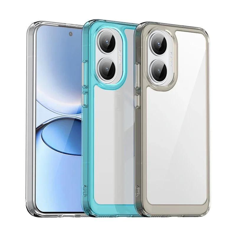 Funda de teléfono transparente para Redmi Turbo 4 Pro, funda protectora trasera colorida para Redmi Turbo4 Pro, funda para Redmi Turbo 4 Pro