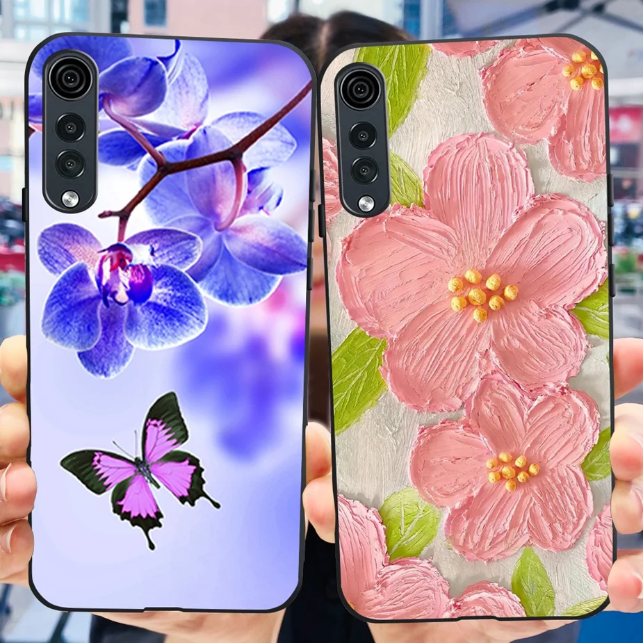 Para LG Velvet 5G funda LM-G900N nueva moda cubierta trasera pintada 6,8 ''funda de teléfono suave de silicona para LG Velvet 5G UW LM-G900V parachoques - imagen 4