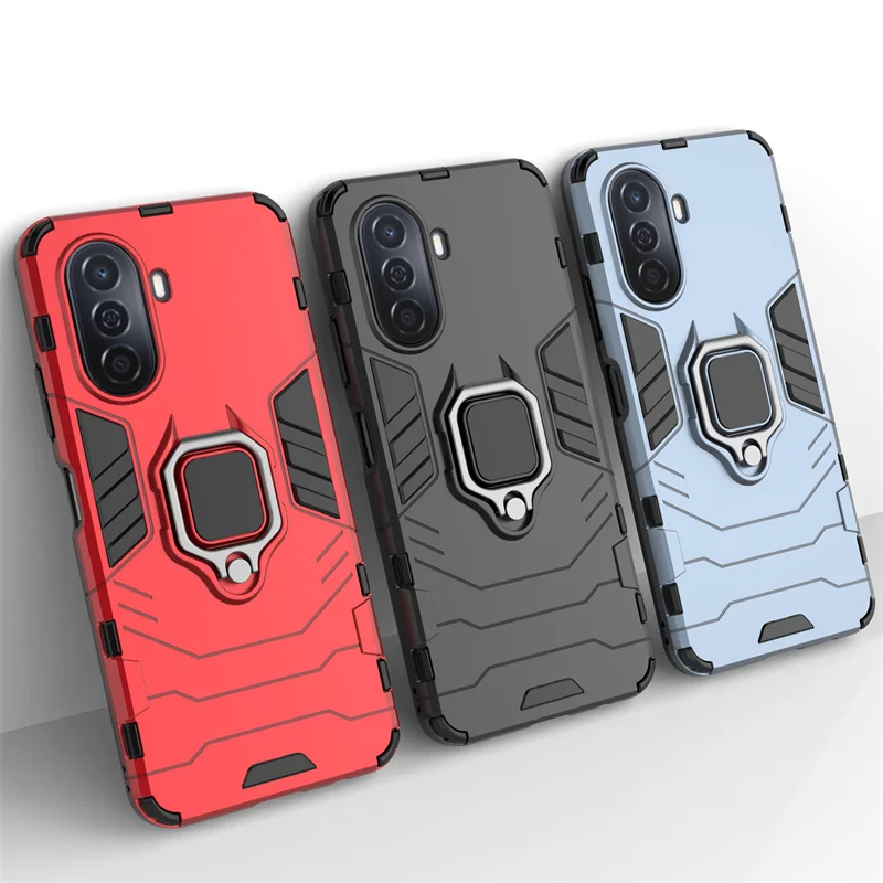 Para Huawei Nova Y70 funda para Huawei Nova Y70 Capas parachoques a prueba de golpes soporte magnético para Fundas Huawei Nova Y70 Plus cubierta