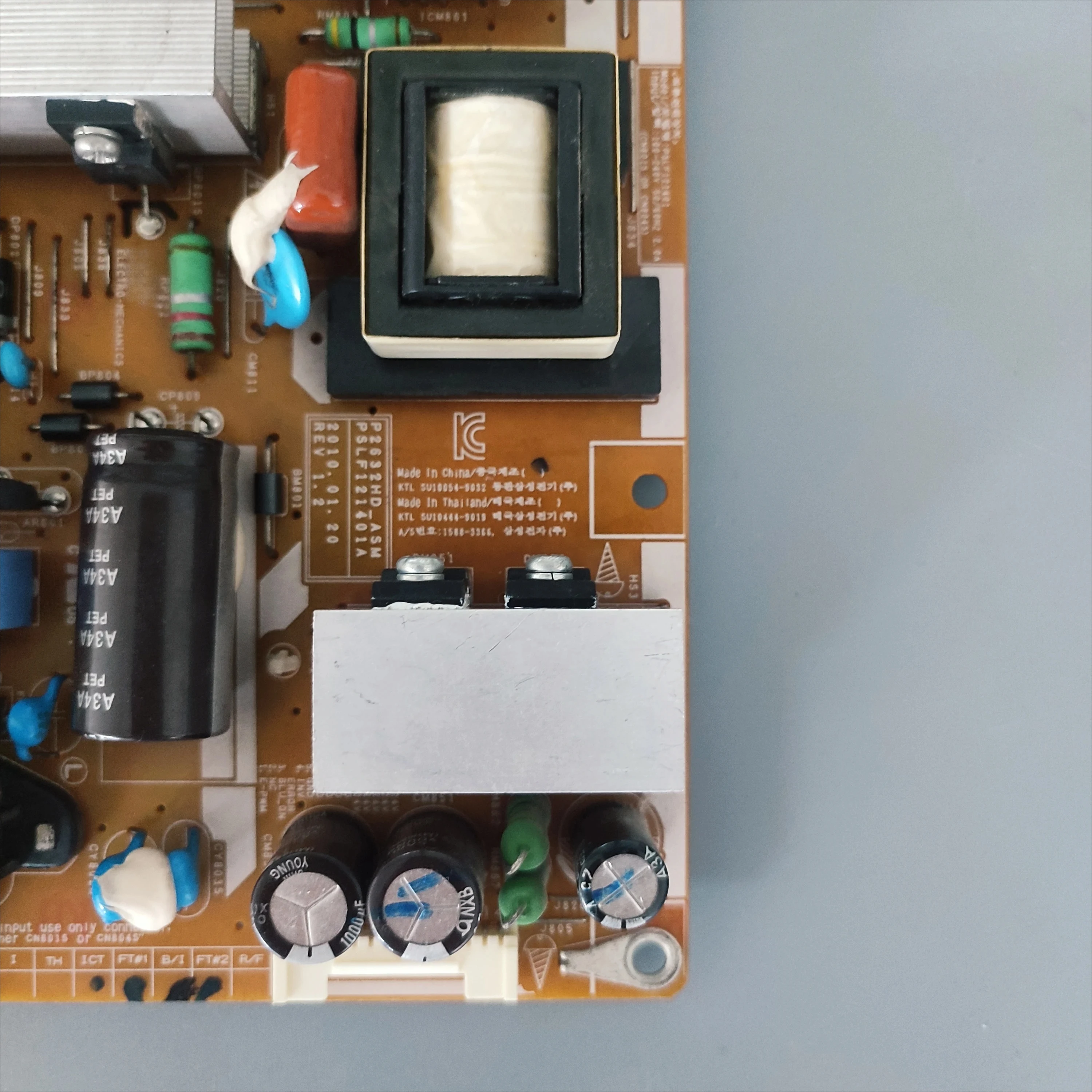 Placa de fuente de alimentación original, BN44-00338A = BN44-00338B, P2632HD, ASM, P2632HD, ADY, para TV LE32C450E1W, LE32C452C4H - imagen 4