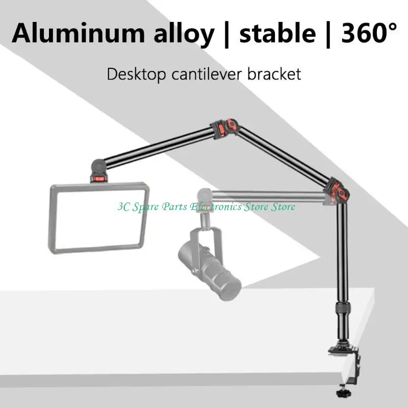 Sz 360 Metal 3 Magics Arm con gran soporte brazo pluma escritorio, ángulo horizontal 360 grados, rangos 0 - imagen 2