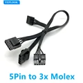3 Molex Straight