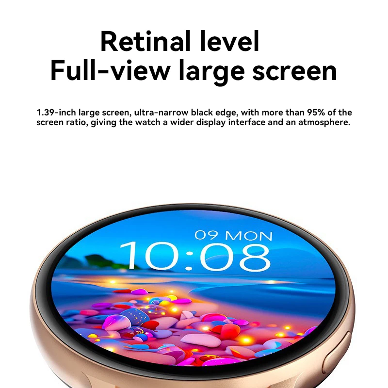 Reloj inteligente con llamada Bluetooth para mujer, relojes de acero con esfera personalizada, rastreador de actividad/deporte para hombre, reloj inteligente con ritmo cardíaco para Android IOS 2025 - imagen 2