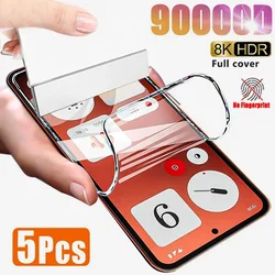 Protector Hidrogel HD para Nothing Phone 1 2 3A Pro – Anticaída
