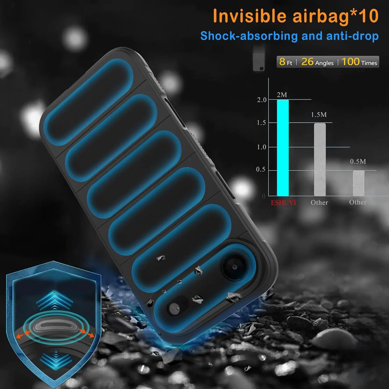 Funda de silicona Flexible con sensación de piel suave para Apple iPhone 17 Air 17 Pro Max, funda protectora a prueba de golpes - imagen 5