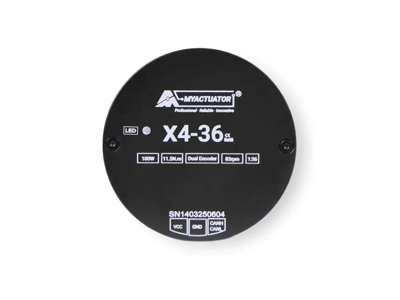 Myactuator CAN Motor X4-36 1:36 / X4-10 1:12.6 Control de interfaz Ideal para vehículos de robots, aplicaciones de robótica, robots humanoides - imagen 3