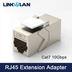 Linkwylan Acoplador Keystone RJ45 Cat6/6a Transparente – Adaptador LAN