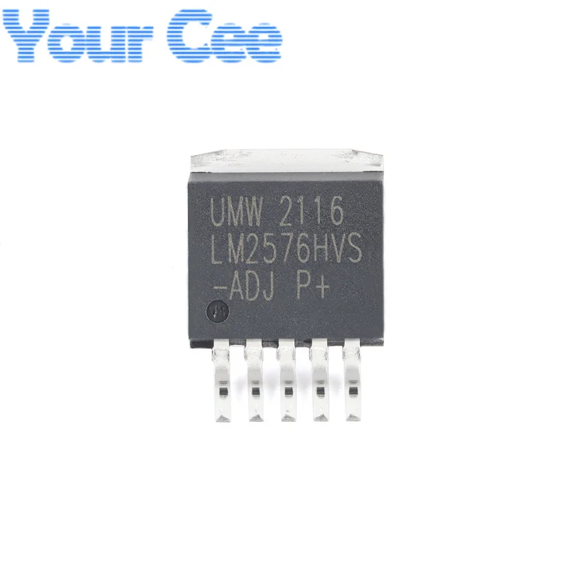 5 uds LM2576HVS LM2576HVS-5.0 LM2596HVS LM2576HVS-12 LM2576S LM2596S-3.3 LM2596S-ADJ 12 5,0 3,3 TO-263-5 DC-DC Chip regulador - imagen 2