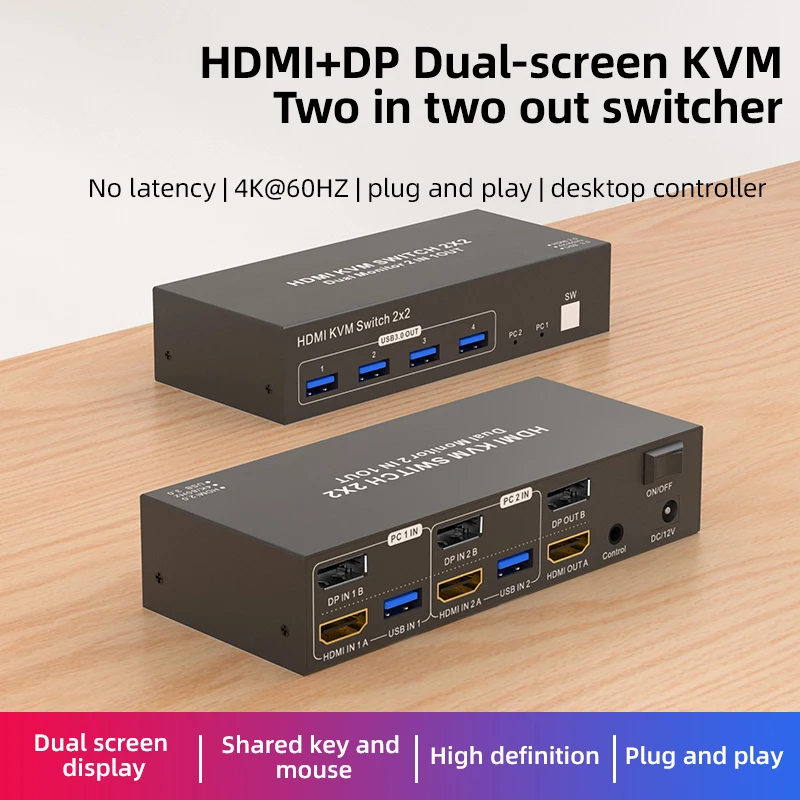HDMI DP KVM Switch