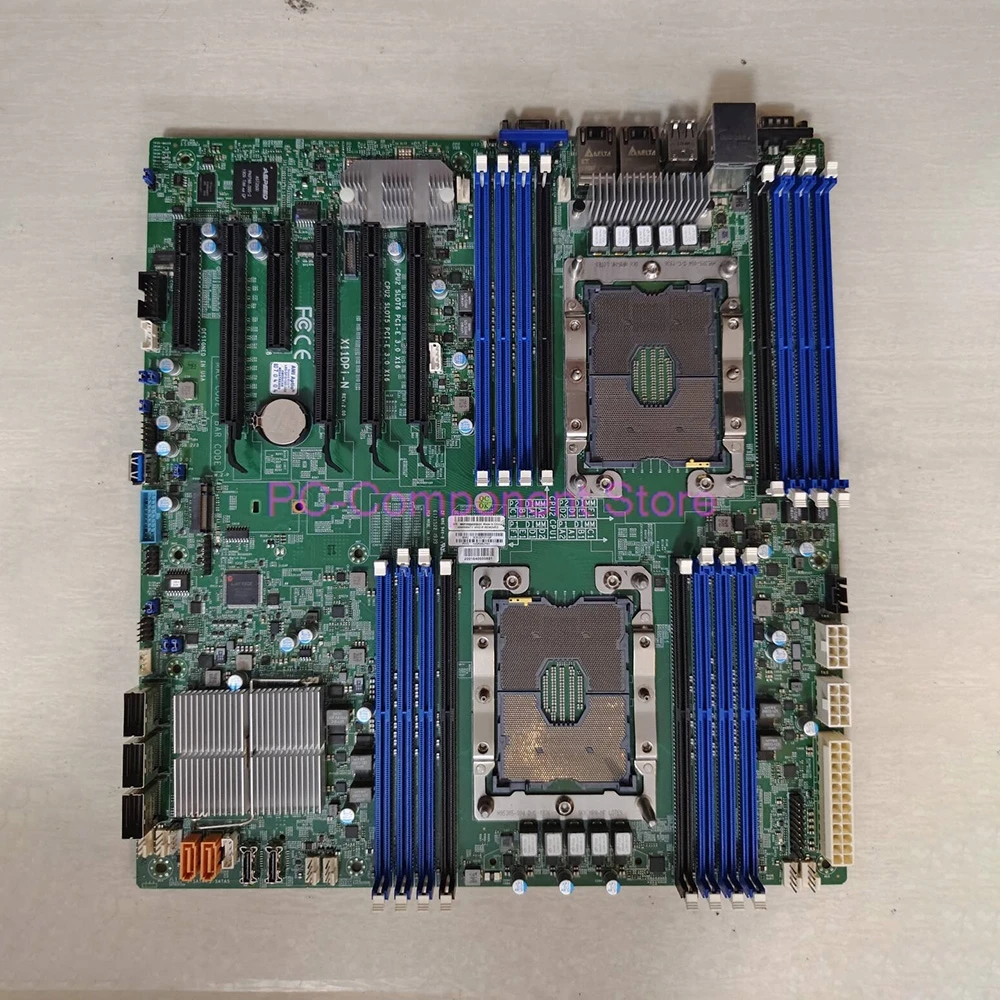 X11DPI-N para procesadores escalables Xeon de doble enchufe LGA-3647 de placa base Supermicro - imagen 5
