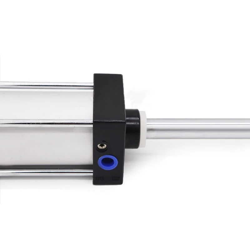 Cilindro neumático estándar de 50mm, cilindro de aire de doble acción, carrera ajustable, 0-50mm, gran empuje, SCJ50x50-50 - imagen 5