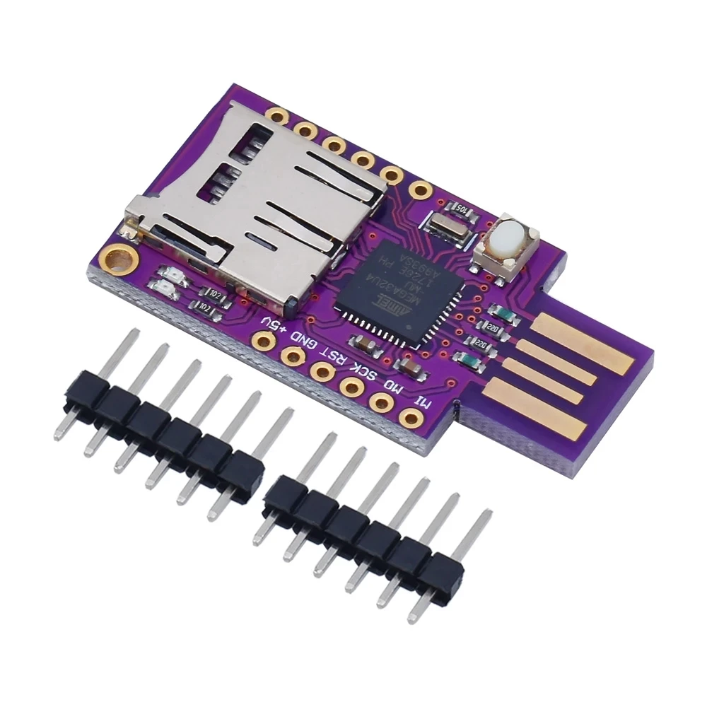 Teclado de CJMCU-VIRTUAL para Arduino, dispositivo de memoria USB TF, ATMEGA32U4 - imagen 3