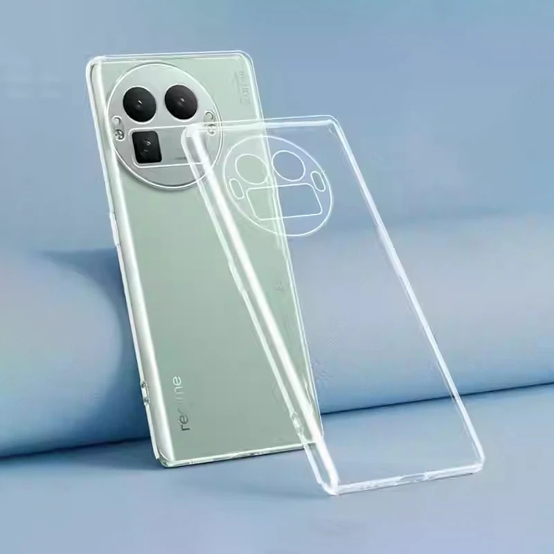 Funda básica transparente de TPU para teléfono móvil OPPO Realme GT8 GT 8 Pro 8 Pro 5G, funda trasera transparente de silicona suave de lujo de alta calidad