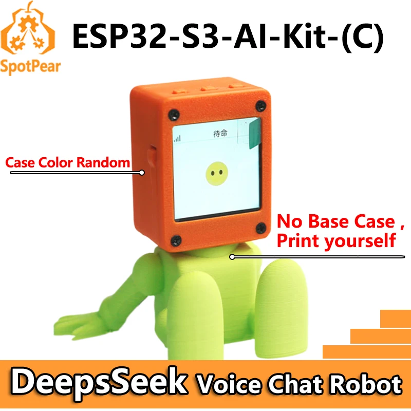 DeepSeek AI Chat de voz ESP32-S3 Kit LCD de 1,54 pulgadas N16R8 WROOM-1-N16R8 DevKitC-1 Placa de desarrollo para XiaoZhi