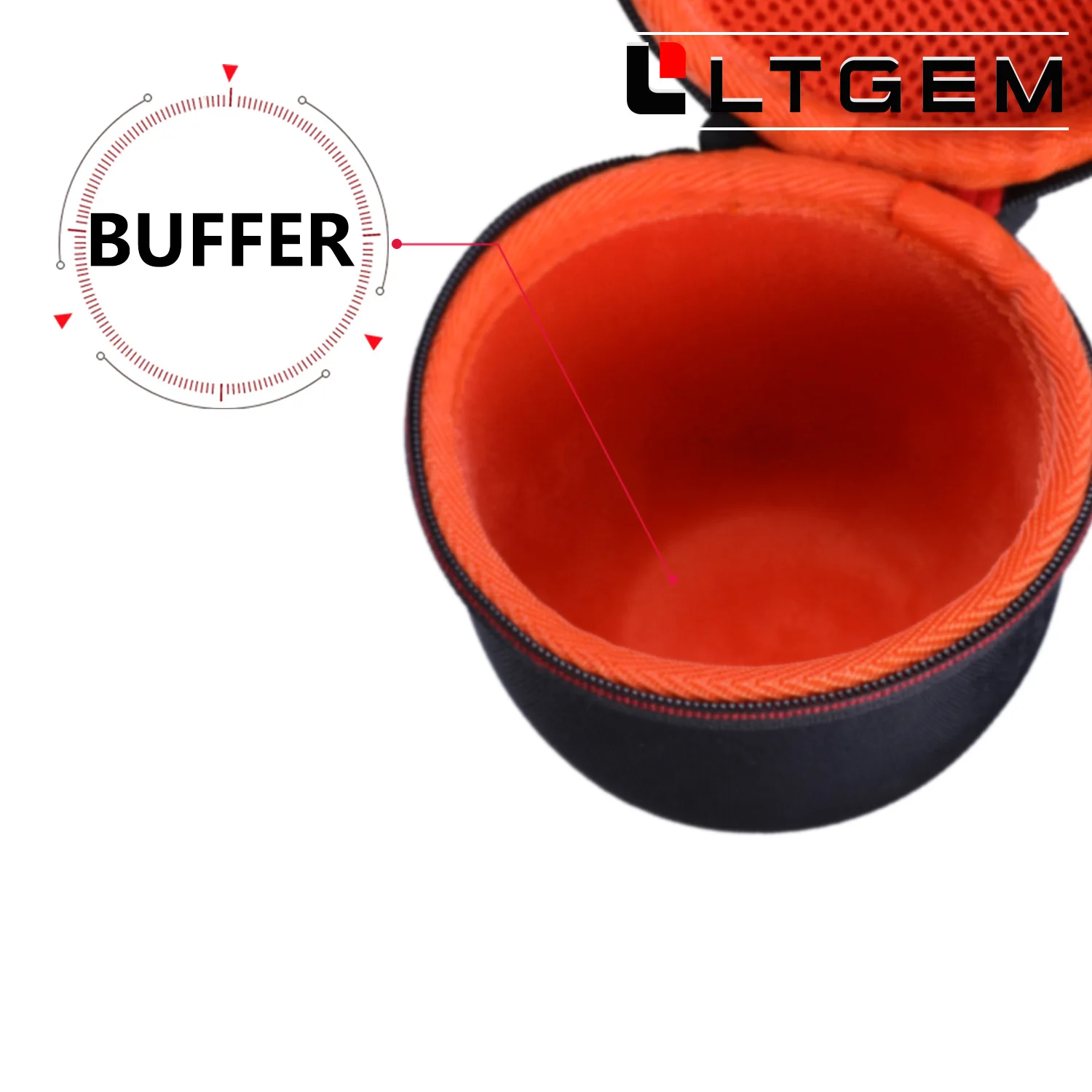 LTGEM-funda de altavoz para Ultimate Ears WONDERBOOM, almacenamiento de Altavoz Bluetooth portátil, bolsa de transporte, accesorios para altavoces - imagen 3