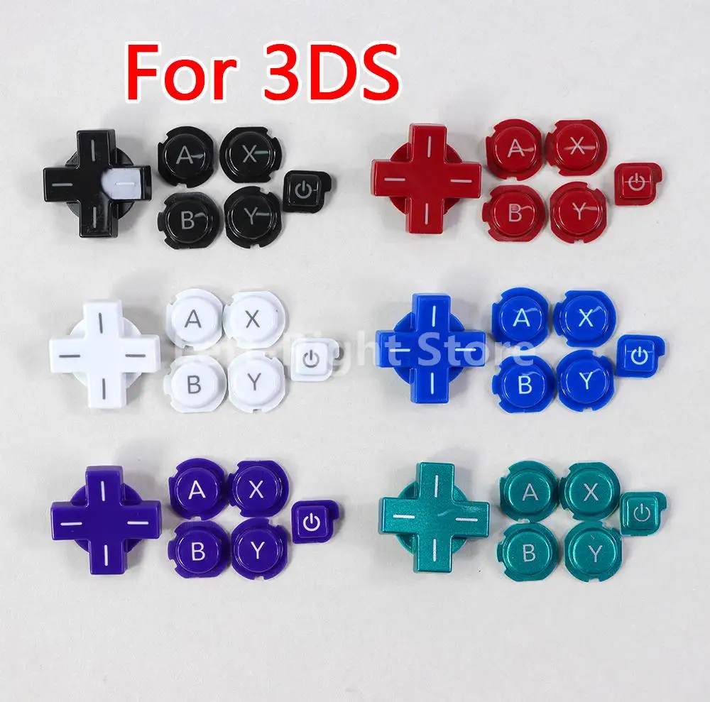 15 juegos para Nintendo 3DS ABXY botón con botón de dirección cruzada reemplazo para 3DS A B X Y alta calidad - imagen 2
