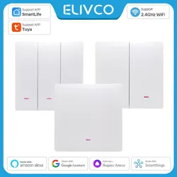 Interruptor Inteligente WiFi de Pared – Compatible con Alexa y Google Home
