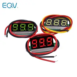 Voltímetro digital LED panel CC – Monitor de voltaje
