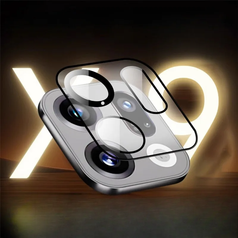 Para OPPO Find X9 Pro lente de cámara 3D cubierta trasera Protector de vidrio templado para OPPO FINDX9 FindX9Pro AR cubierta de película de lente