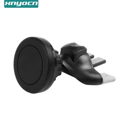 Soporte magnético Universal para ranura para CD de coche, Clip de montaje GPS para teléfono móvil iPhone, soporte para salida de ventilación de aire, 360o