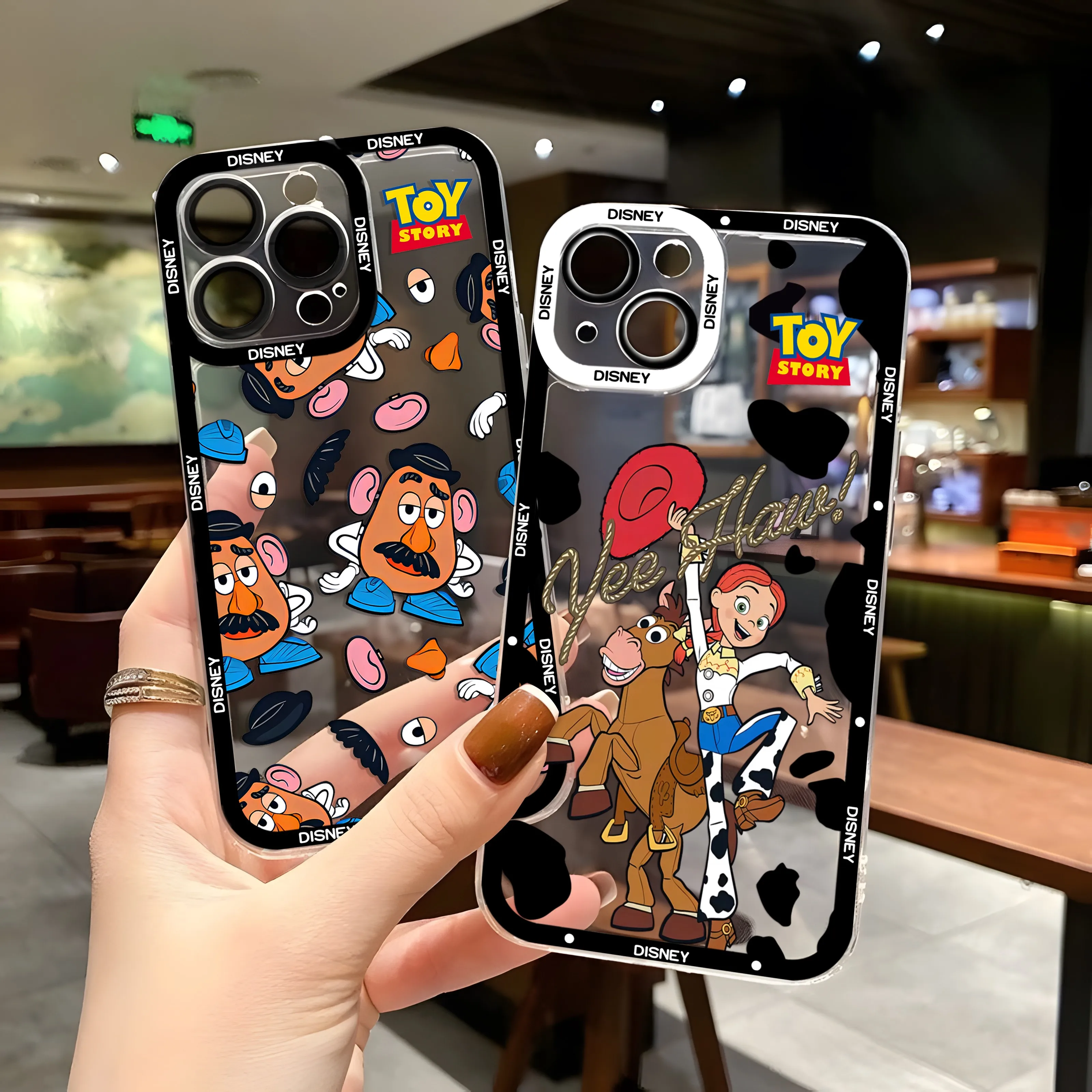 Disneys-funda transparente de Toy Story para móvil, carcasa bonita para Samsung A73, A72, A71, A55, A52, A51, A50, A35, A33, A32, A31, A30, A24, A23, A22, A13, A12, A05, 5G, novedad - imagen 3