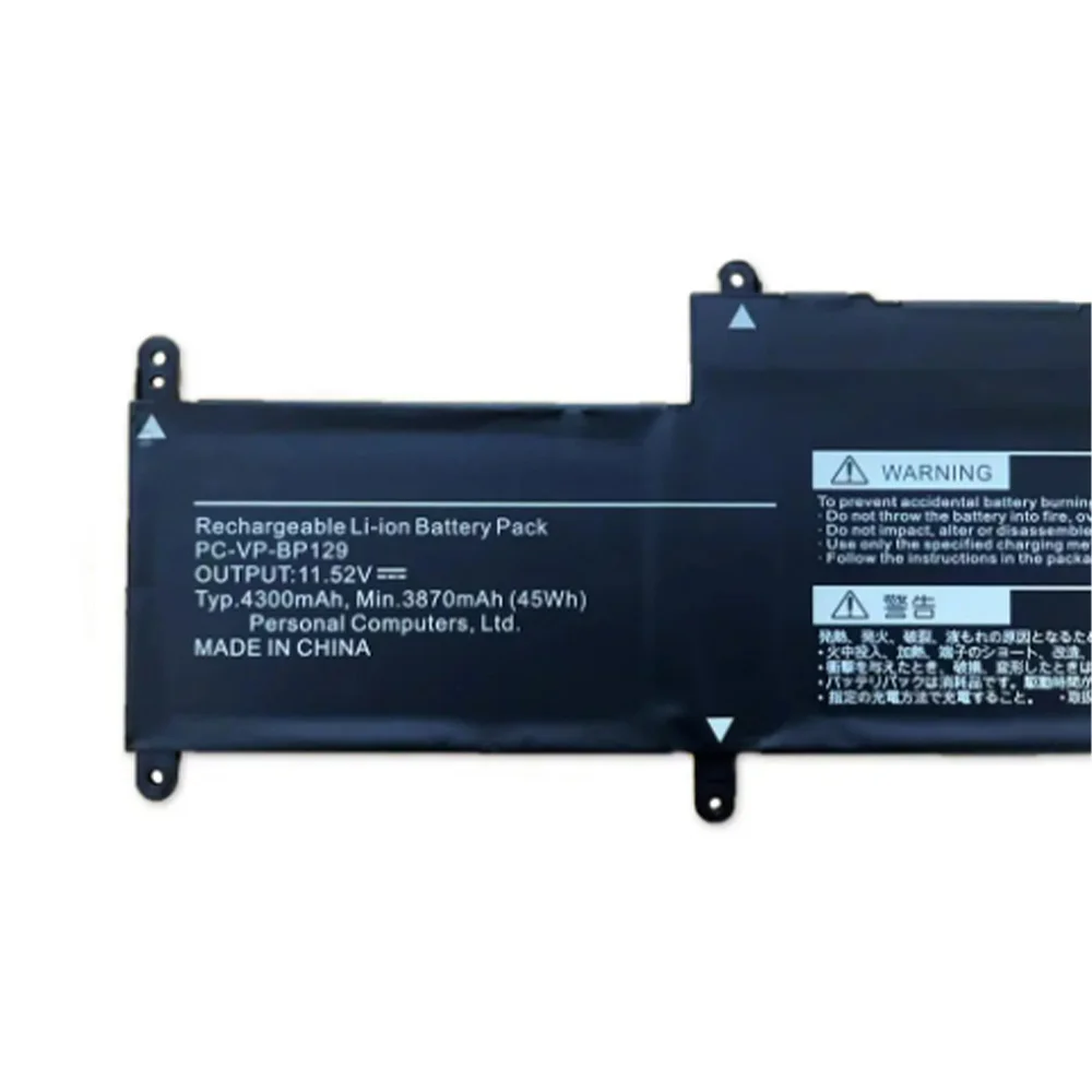 PC-VP-BP129 11,52 V 45Wh 3870mAh batería Original del ordenador portátil para la serie NEC BP129 Notebook Tablet 3ICP5/54/90 - imagen 3