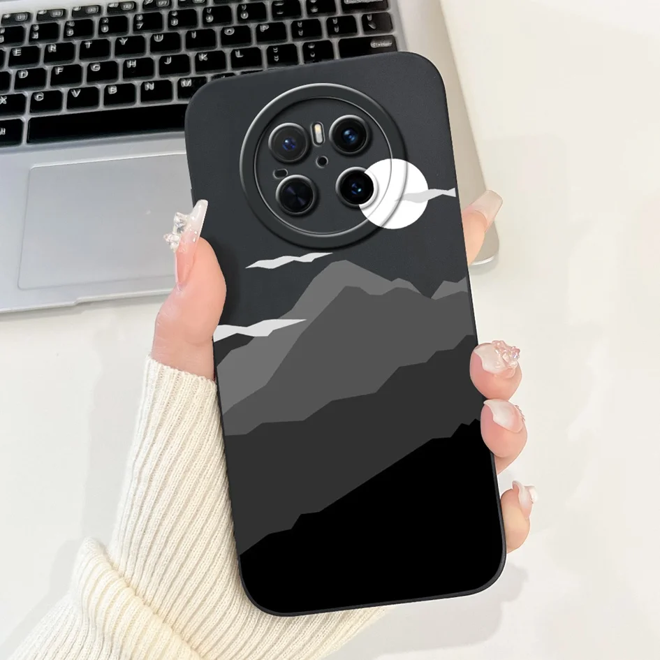 Funda para Huawei Mate 70 Pro Plus, Funda de moda con diseño de atardecer y astronauta, Funda suave de TPU para Huawei Mate 70 Pro Mate70 Pro + - imagen 5