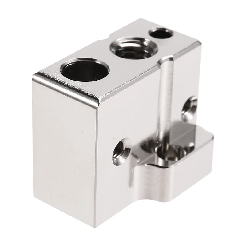 Bloque calentado de cobre chapado CR10 para impresora 3D, bloque calefactor Hotend Compatible Red Lizard K1/V5/CR-10 - imagen 4