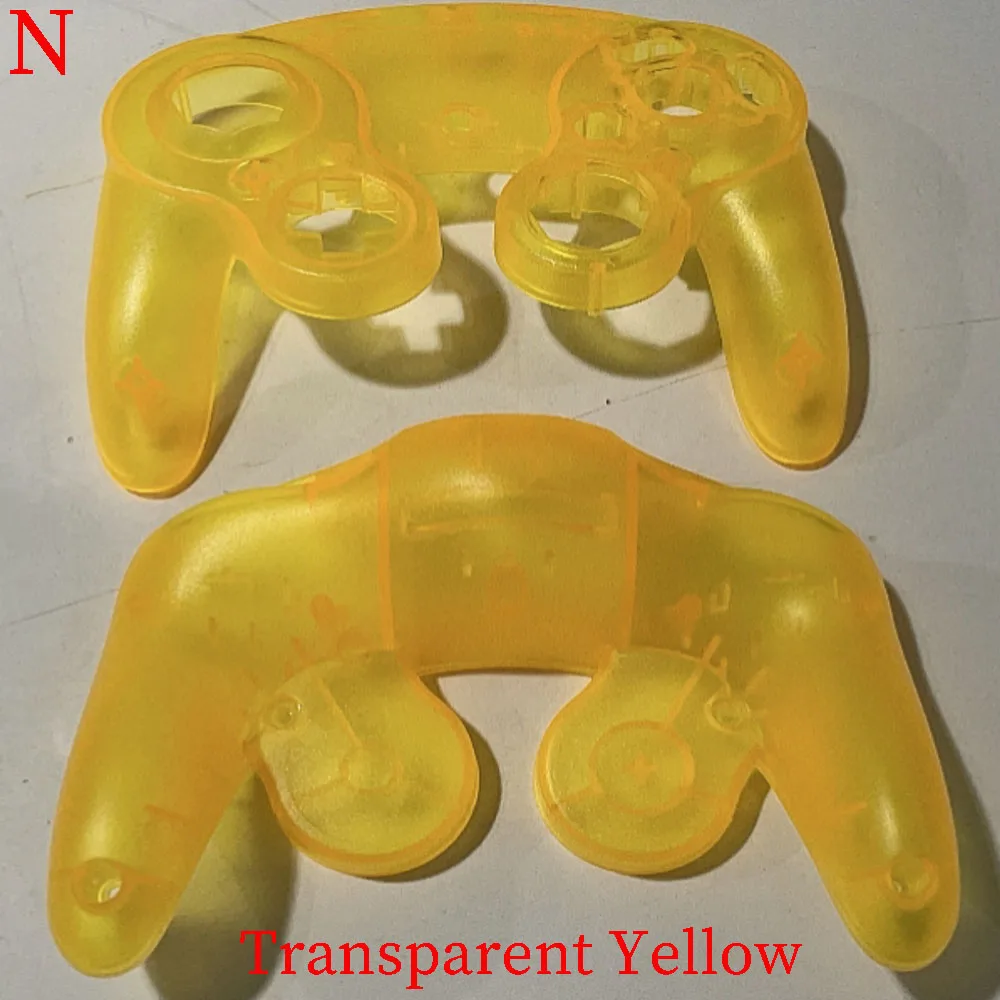 ChengHaoRan-piezas de repuesto para controlador de Gamecube, cubierta superior e inferior transparente, 1 unidad - imagen 4
