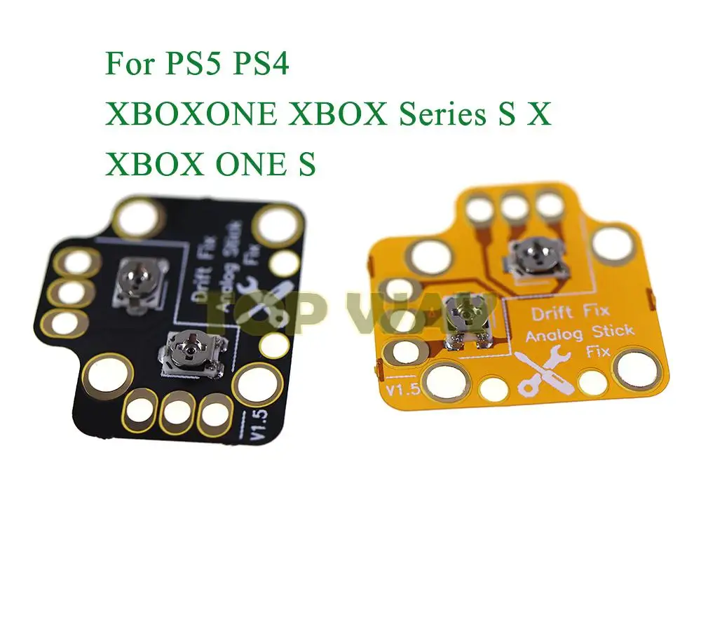 2 uds para PlayStation 4 PS5 Reinicio Drift palanca de pulgar analógica reparación de Joystick para XBOX ONE Slim/Serie S X módulo de calibración - imagen 3