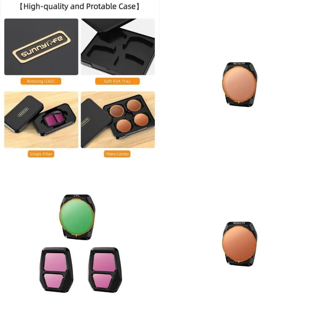 R53C CPL MCUV ND8 ND16 ND32 ND64 ND8PL ND16PL Filtro Circular Polarizer Filtros para accesorios cámara Air 3S