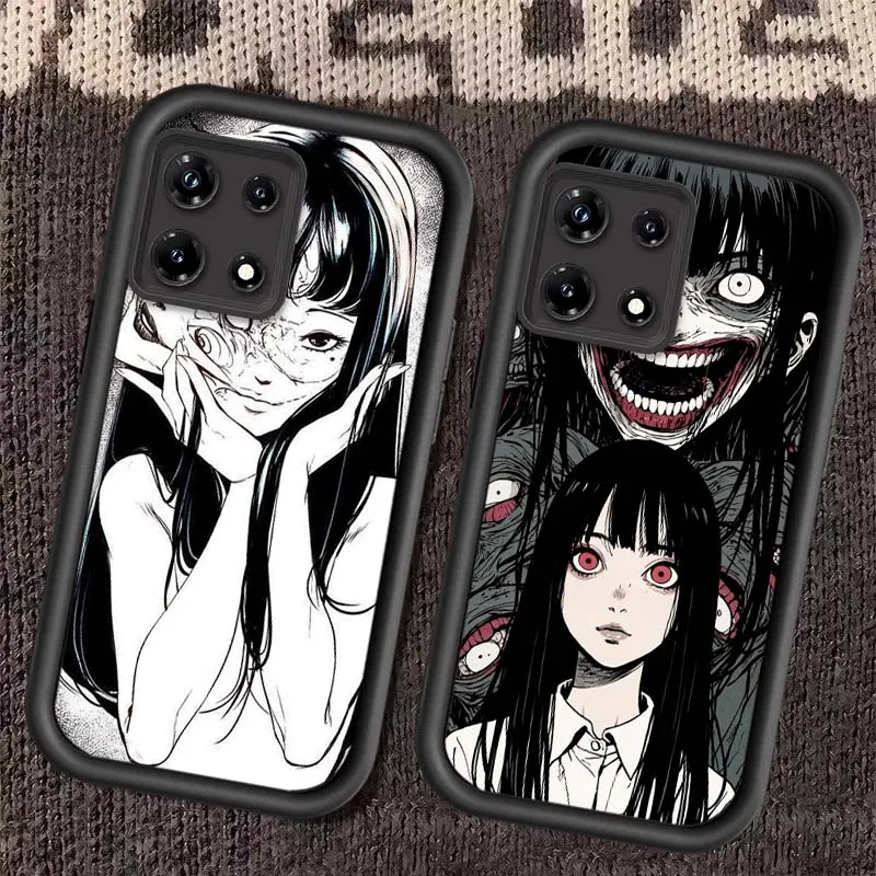 Junji Ito Horror para Infinix Tecno Pova Spark 3 4 5 6 Go 7 7T 10 10C 20 20C 30 30C Pro Plus Neo Eye escalera funda de teléfono