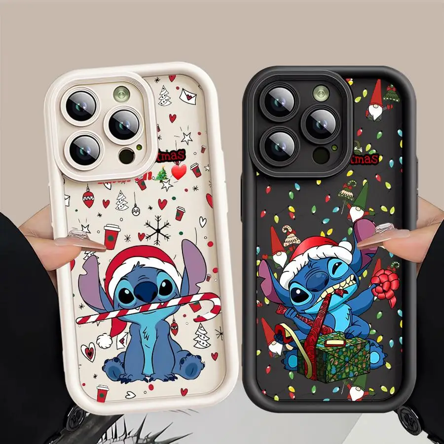 Funda de teléfono de punto de dibujos animados de Navidad para Samsung S25 S24 S23 S22 S21 S20 Note 20 FE Plus Ultra 4G 5G funda de silicona suave TPU