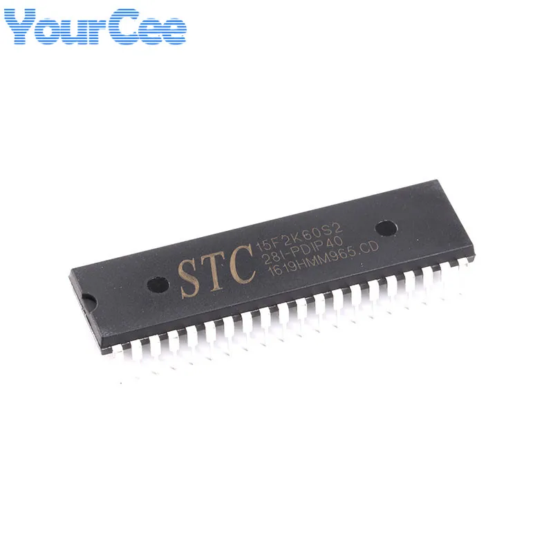 Original STC STC15F2K60S2-28I-PDIP40 microordenador de un solo Chip IC 15F2K60S2 Micro ordenador ISP SOP-28 LQFP-32 LQFP-48 - imagen 4