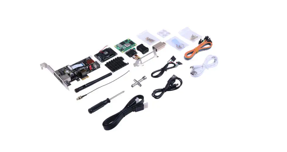 BliKVM Plug-n-Play PCIe- Raspberry Pi CM4, KVM-over-IP, CM4102000 incluido, fácil de usar, salida de vídeo 1920×1080@60 Hz, pantalla OLED - imagen 5