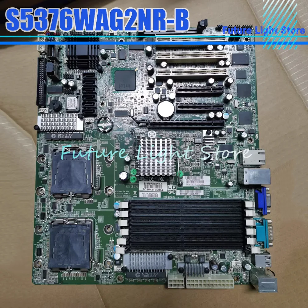 Para TYAN S5376 S5376WAG2NR-B 771 Dual con interfaz SAS placa base de estación de trabajo de doble canal - imagen 2