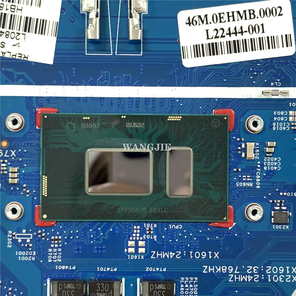Para HP Pavilion X360 15-CR 15T-CR placa base de computadora portátil SR3LC i7-8550U L20842-001 L20842-601 17895-1 448.0EH09.0011 - imagen 5
