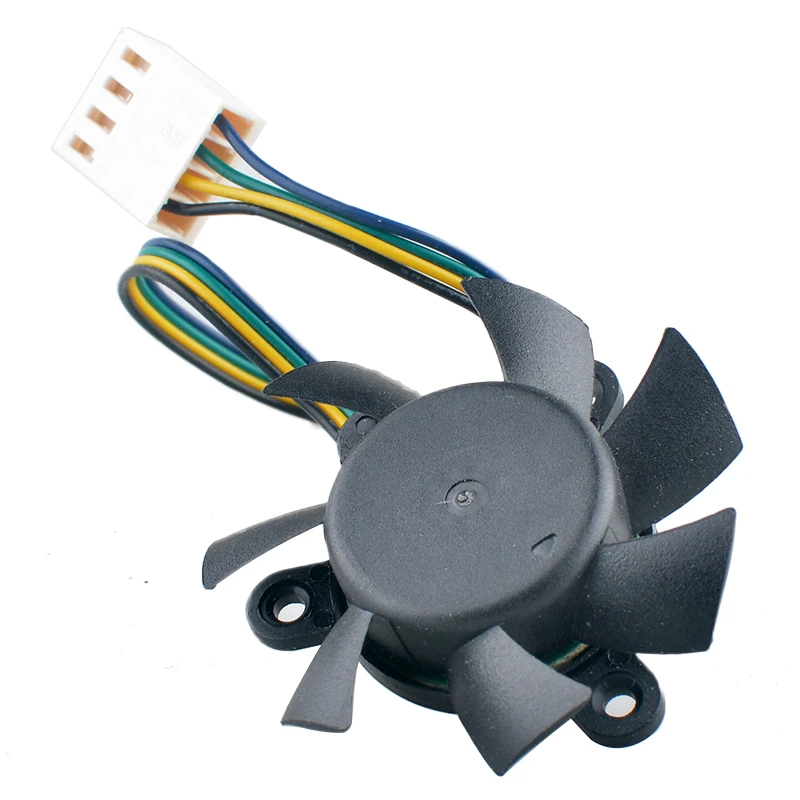 PLA04710S12HH diámetro 37mm espaciado entre orificios 25x25x25mm DC12V 0.18A ventilador de refrigeración de 4 pines para ordenador industrial CPU GPU - imagen 2