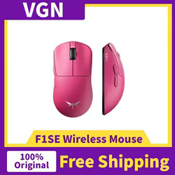 Ratón inalámbrico para juegos VGN Dragonfly F1SE 1000Hz con tres modos PAW3311 12000 DPI ratón de oficina ergonómico ligero para juegos