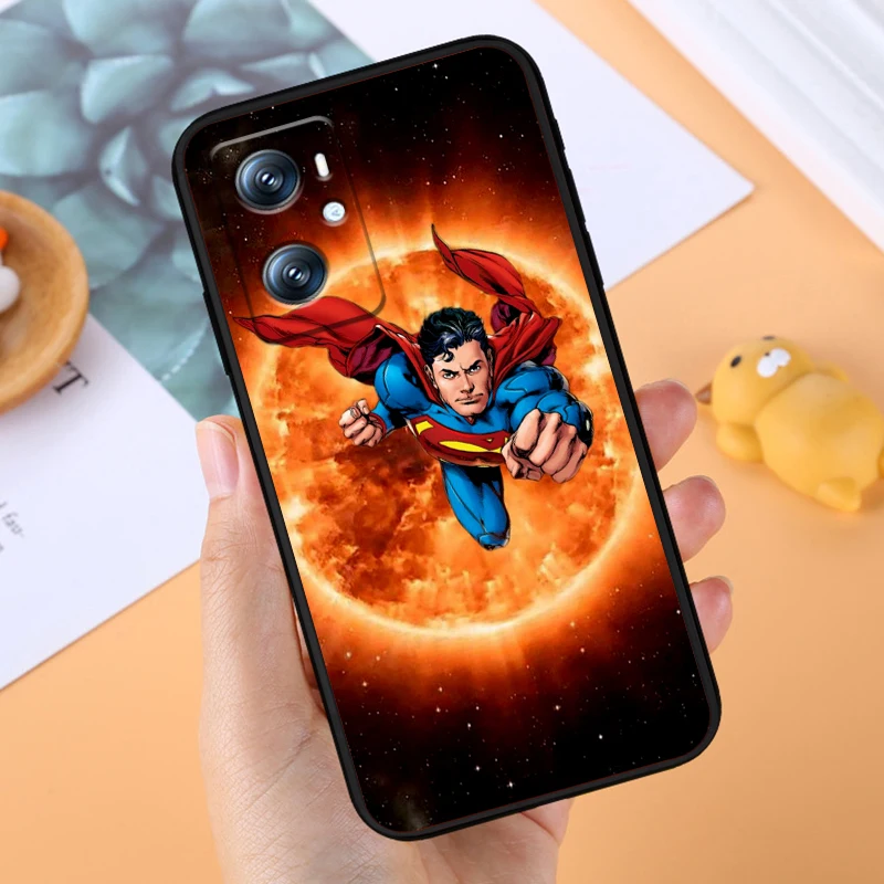 S-supermans-funda de teléfono de TPU negro, arte Popular, genial para Xiaomi Redmi 9A, 9C, 9AT, 10C, 9, 9T, 10, 12C, 13C, A3, 12, K60, A1, K50, K40, 5G - imagen 3